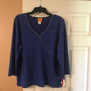 Ruby Red - blue too with rhinestones